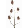 Ramo artificiale garofano MARDUEN, verde-rosa, 115cm, Ø5cm