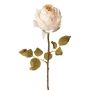 Fiore artificiale rosa ZONFER, crema, 60 cm