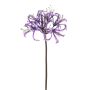 Fiore artificiale amarillide da giardino LEIALOHA, lilla elettrico glamour, 75 cm