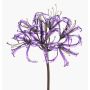 Fiore artificiale amarillide da giardino LEIALOHA, lilla elettrico glamour, 75 cm
