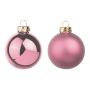 Pallina per albero di Natale CLARIBELLE, opaca-lucida, 30 pezzi, rosa antico, Ø6cm