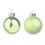 Pallina per albero di Natale CLARIBELLE, opaca-lucida, 36 pezzi, verde chiaro, Ø4cm