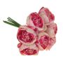 Mazzo di peonie artificiali LISSADA, rosa-rosa, 30 cm