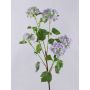 Fiore decorativo Palla di neve SINDARA, lilla-bianco, 85cm
