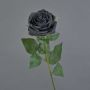 Rosa artificiale KAILIN, nera, 65 cm