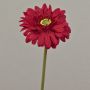 Gerbera artificiale QIUDONG, rosso, 50 cm