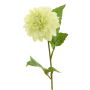 Dahlia artificiale WANRU, crema, 50 cm