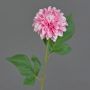 Dahlia artificiale WANRU, rosa-fucsia, 50 cm