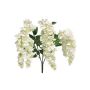 Ramo decorativo di wisteria JIALAN, crema, 75 cm