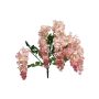 Ramo decorativo di wisteria JIALAN, rosa, 75 cm