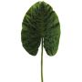 Foglia artificiale di alocasia sanderiana HAOYUE, verde, 75 cm