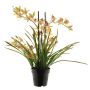 Orchidea Cymbidum artificiale XINGUI, rosa-verde, 70 cm