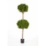 Albero di bosso artificiale TOM, tronco vero, verde, 160cm, Ø50cm