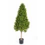 Albero di bosso artificiale TOM, tronco naturale, verde, 105cm