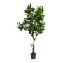 Albero di limone decorativo JINROU, tronco artificiale, frutti, 150 cm