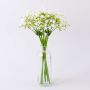 Mazzo artificiale di velo di sposa CECILIA, bianco, 30cm, Ø17cm