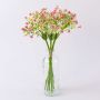 Mazzo artificiale di velo di sposa CECILIA, rosa, 30cm, Ø17cm