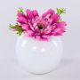 Gerbera artificiale IMINA, rosa-lilla, 12cm, Ø15cm