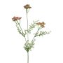 Ramo di fiori artificiali di achillea YISUAN, rosa, 50 cm