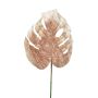 Foglia di filodendro artificiale Monstera Deliciosa AOSHUN, rosa, 70 cm