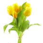 Bouquet di tulipani artificiali LONA, giallo, 30cm
