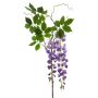 Ramo decorativo di wisteria LIANMU, lilla, 140cm