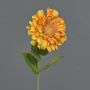 Zinnia artificiale MIANMO, giallo-arancione, 60 cm