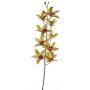 Ramo decorativo di orchidea cymbidium YAMEI, rosa-verde, 80 cm