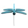 Libellula decorativa ZIQUAN, blu, 15 cm