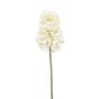 Fiore decorativo giacinto EULUNA, color crema, 50 cm