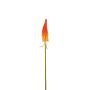 Fiore decorativo giglio di fuoco MAVORA, rosso-arancione, 80 cm
