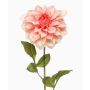 Fiore artificiale dalia REFOLG, pesca, 70 cm