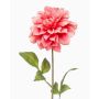 Fiore artificiale dalia REFOLG, corallo, 70 cm