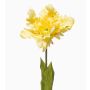 Fiore artificiale tulipano papagallo ALISCHA, giallo, 70 cm