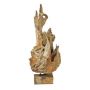 Decorazione naturale radice in vero legno BESMA, teak, marrone, 150 cm