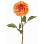 Fiore artificiale dalia BREDANA, arancione, 60cm, Ø11cm
