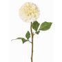 Fiore artificiale dalia BREDANA, crema, 60cm, Ø11cm