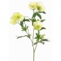 Ramo artificiale di rosa di Natale ANYALA, verde-bianco, 60cm, Ø5-6cm