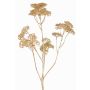 Ramo decorativo di achillea ORTEGA, oro, 75cm, Ø7-13cm