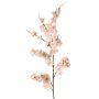 Ramo decorativo ciliegio ornamentale giapponese ZORYA con fiori, rosa-crema, 125 cm