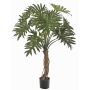 Pianta artificiale filodendro Selloum DONIS, tronco artificiale, 150cm
