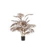 Palma artificiale Areca PARADISA, bronzo metallizzato, 105 cm