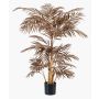 Palma artificiale Areca PARADISA, bronzo metallizzato, 145 cm