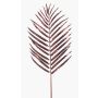 Foglia di palma Areca artificiale JAZKI, rosso bordeaux metallizzato, 85 cm