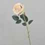 Rosa artificiale ELEAZAR, rosa crema, 65 cm