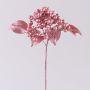 Ramo decorativo di sambuco VIKTORINE con bacche, rosa metallizzato, 30cm
