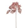 Ramo decorativo di sambuco VIKTORINE con bacche, rosa metallizzato, 30 cm