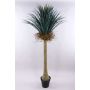 Yucca rostrata artificiale HARDIN, vaso decorativo, 180cm
