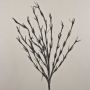 Ramo di corallo artificiale in schiuma plastica NAJIM con glitter, nero, 115 cm