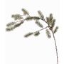 Ramo decorativo abete ORVILOS con pigne, verde-bianco, 85cm